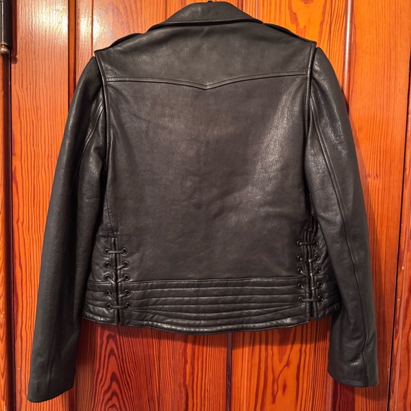 Rag and Bone Bowery Leather Jacket - Picture 9 of 16